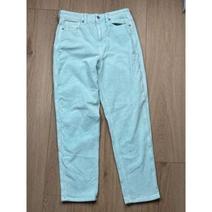 NWOT American Eagle Mint Green Corduroy Jeggings, 8 US pastel soft girl